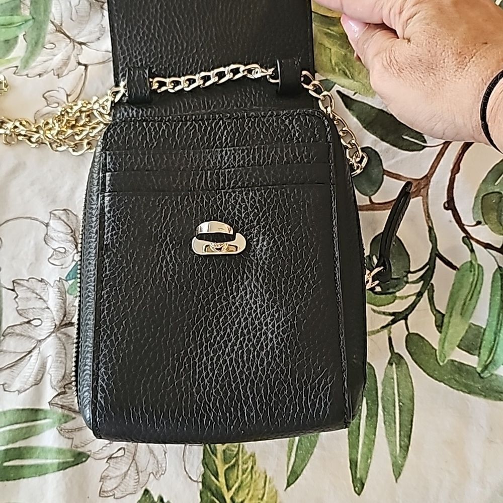 Draper James Black Phone Crossbody, NWOT - Picture 4 of 7